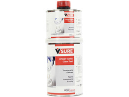 V-Sure - Epoxy Hars Clear Fast Set - Fast curing resin - 1kg