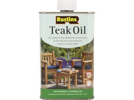 Rustins - Teak Oil - Huile de teck - 500 ml
