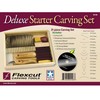 Flexcut - Deluxe Wood carving set with loose blades  21pc 