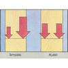 Plano - Glue presses 1100 mm  3pc    1000 mm wall rail